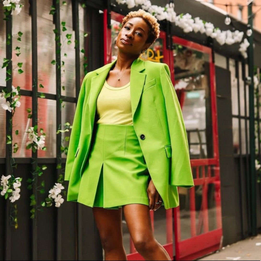 NWT Zara 2 Piece Blazer And Skort